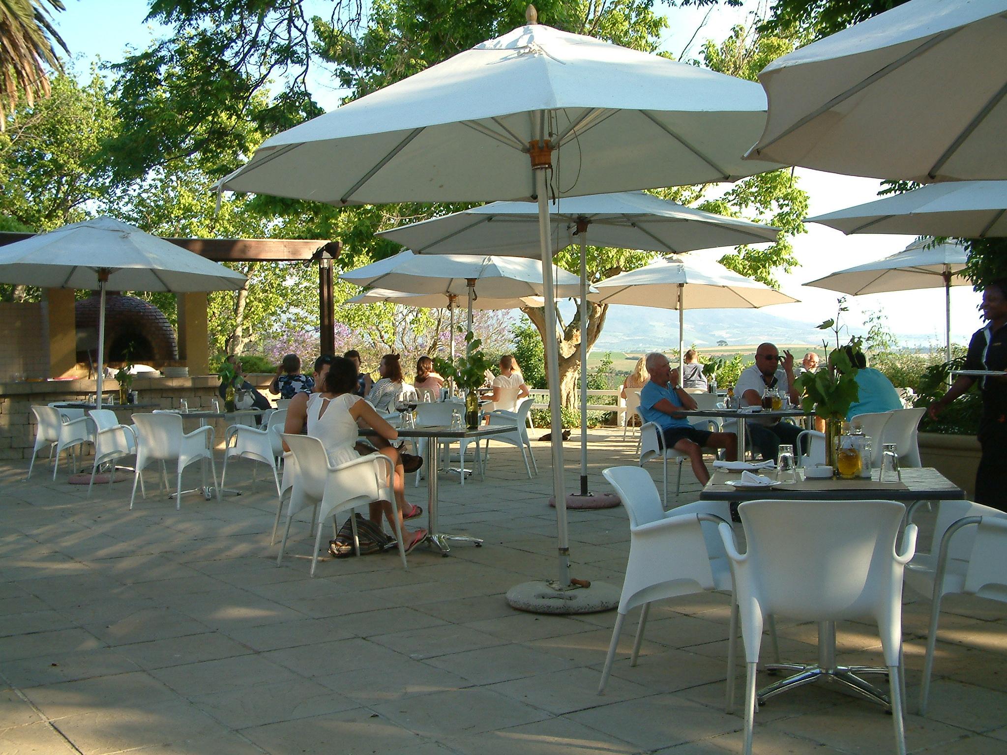The Devon Valley Hotel Стелленбос Ресторан фото